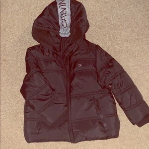 Barely worn black 3T Calvin Klein Jacket